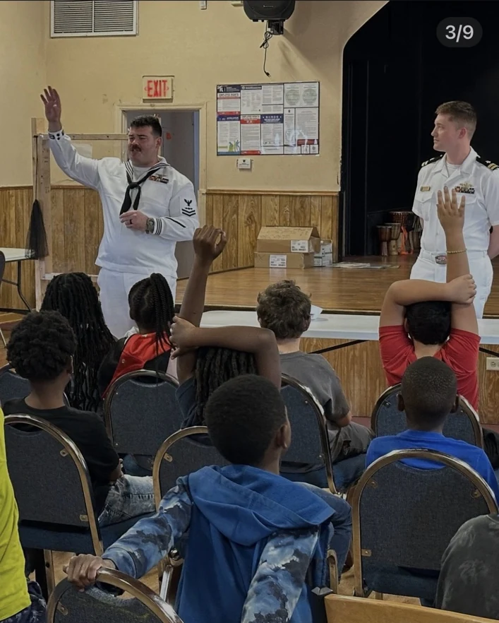 Audience participation during a live presentation
